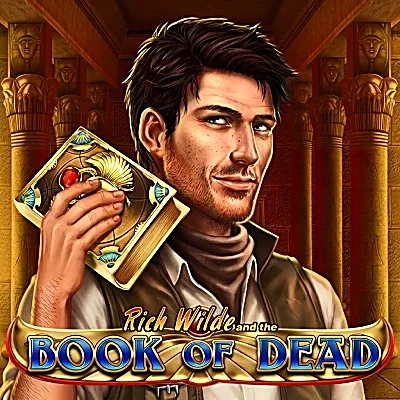 Book of Dead Egyptian-themed pokie tile at Betfair