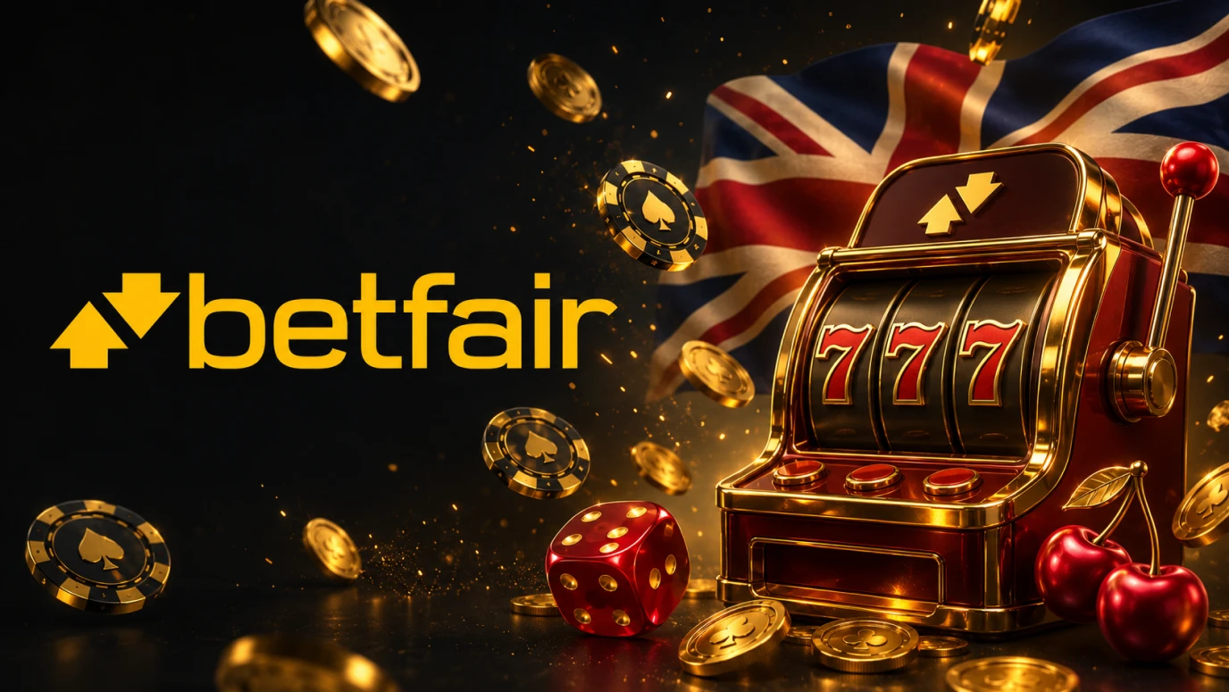 Betfair online casino banking page with PayPal, Trustly and card payment options